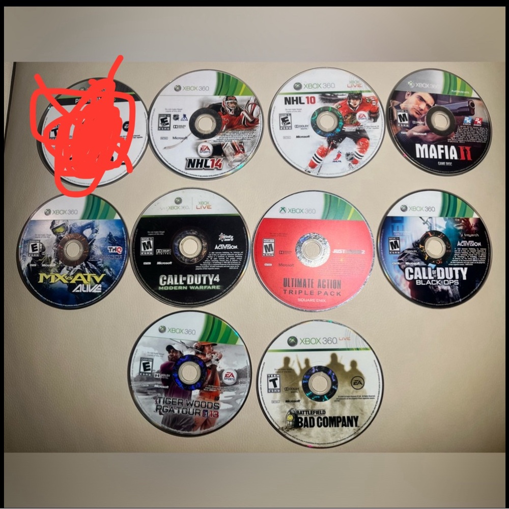 Xbox 360 Video Game Collection/Bundle